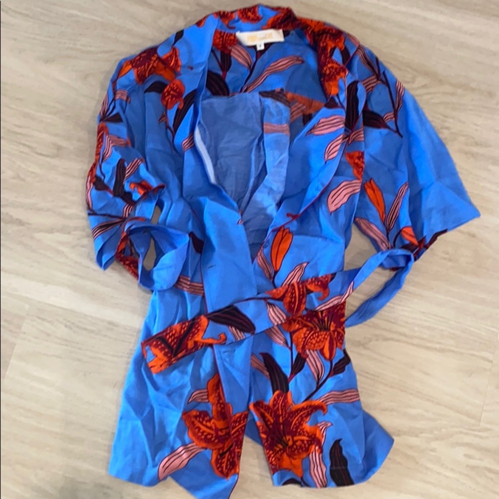 dvf shirt dress